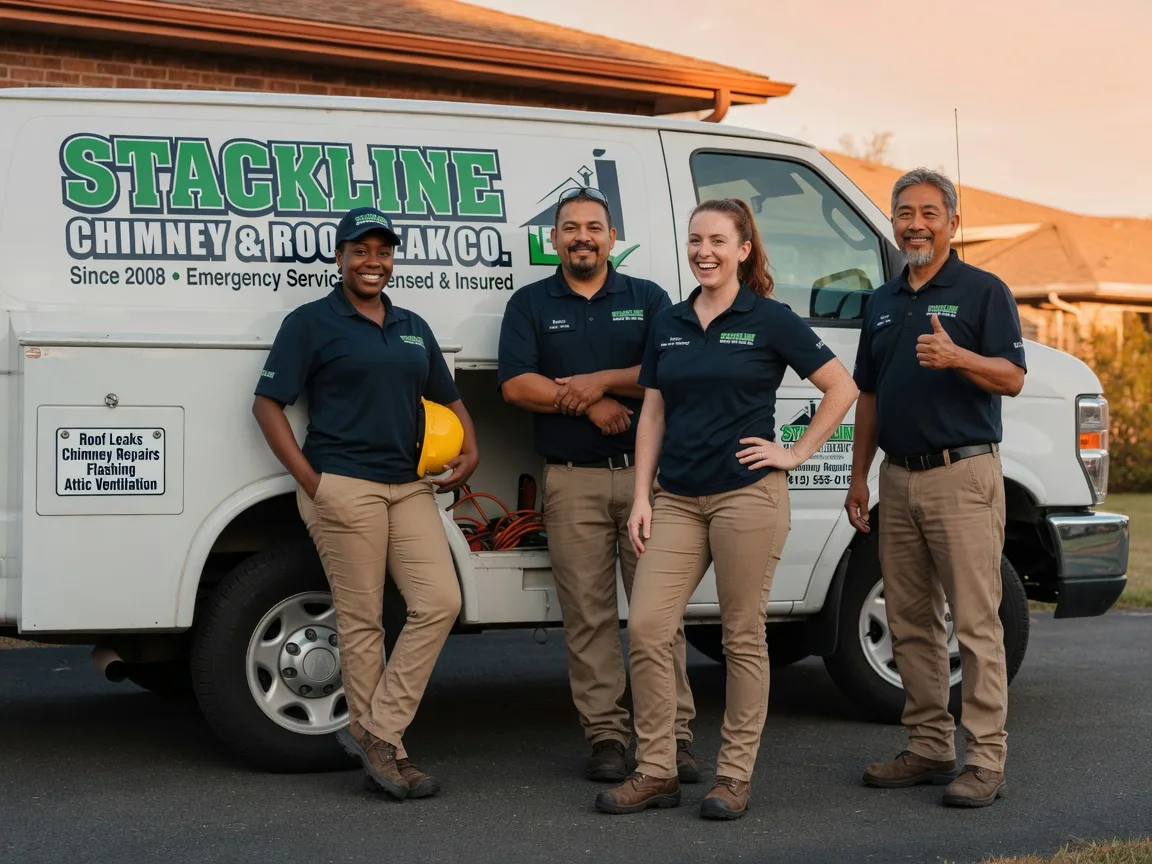 Chimney flashing repair company in Lone Wolf, OK